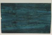 Plaquettes pour la coutellerie, Loupe de Peuplier stabilise bleue, ref:PLpPEs69978b