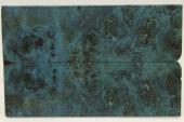 Plaquettes pour la coutellerie, Loupe de Peuplier stabilise bleue, ref:PLpPEs69980b