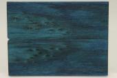 Plaquettes pour la coutellerie, Loupe de Peuplier stabilise bleue, ref:PLpPEs69981b