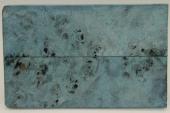 Plaquettes pour la coutellerie, Loupe de Peuplier stabilisée bleue, ref:PLpPEs69982b