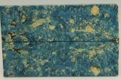 Plaquettes pour la coutellerie, Loupe d'Erable Ngundo stabilis bleu, ref:PLpErs70044b