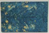Plaquettes pour la coutellerie, Loupe d'Erable Ngundo stabilis bleu, ref:PLpErs70045b