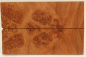 Plaquettes pour la coutellerie, Loupe d'Amboine, ref:PLpAmb70074