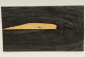 Plaquettes pour la coutellerie, Bois équitable, Ebène du Sahel (variété Mozambique), ref:PEbS70102