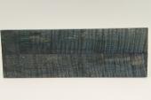 Chasse de rasoir, Erable sycomore ondé stabilisé bleu, ref:RAESOs70196b