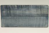 Chasse de rasoir, Erable sycomore ondé stabilisé bleu, ref:RAESOs70201b