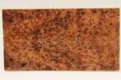 Plaquettes pour la coutellerie, Ronce de Thuya du Maroc, ref:PLpTM70324