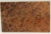 Plaquettes pour la coutellerie, Ronce de Thuya du Maroc, ref:PLpTM70326