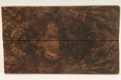 Plaquettes pour la coutellerie, loupe de Chechen stabilis naturel, ref:PLpChchs70366
