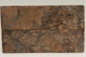 Plaquettes pour la coutellerie, loupe de Chechen stabilisé naturel, ref:PLpChchs70367
