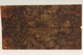 Plaquettes pour la coutellerie, loupe de Chechen stabilis naturel, ref:PLpChchs70368