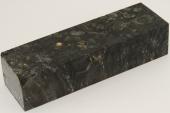 Bloc pour la coutellerie, Loupe d'Erable Négundo stabilisé noir, ref:BLpErs70377nr