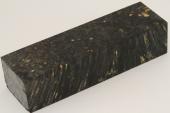 Bloc pour la coutellerie, Loupe d'Erable Ngundo stabilis noir, ref:BLpErs70377nr