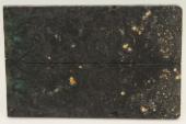 Plaquettes pour la coutellerie, Loupe d'Erable Ngundo stabilis noir/vert, ref:PLpErs70372nr