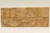 Plaquettes pour la coutellerie, loupe d'Olivier, ref:PO70405