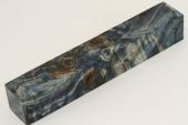 Carrelet  stylo, Loupe de Peuplier stabilise bleue, ref:SLpPEs70623b