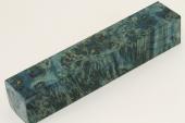 Carrelet  stylo, Loupe d'Erable Ngundo stabilis bleu, ref:SLpErs70626b