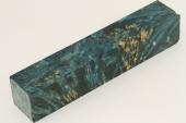 Carrelet  stylo, Loupe d'Erable Ngundo stabilis bleu, ref:SLpErs70629b