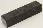 Bloc pour la coutellerie, Loupe de Peuplier stabilise noire, ref:BLpPEs70886nr