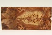 Plaquettes pour la coutellerie, Loupe de Peuplier stabilis marron, ref:PLpPEs70992ma