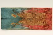 Plaquettes pour la coutellerie, Bouleau de Carlie stabilis multicolore, ref:PBMs71167mu