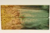 Plaquettes pour la coutellerie, Bouleau de Carlie stabilis multicolore, ref:PBMs71169mu