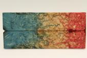 Plaquettes pour la coutellerie, Bouleau de Carlie stabilis multicolore, ref:PBMs71166mu
