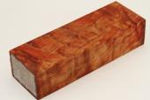 Bloc pour la coutellerie, Peuplier stabilis orange, ref:BLpPEs71243o