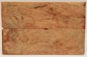Plaquettes pour la coutellerie, Peuplier stabilisé orange, ref:PLpPEs71234o