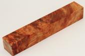 Carrelet  stylo, Loupe de Peuplier stabilise orange, ref:SLpPEs71248o