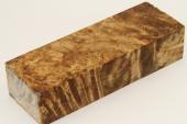 Bloc pour la coutellerie, Loupe de Peuplier stabilis naturel, ref:BLpPEs71300na