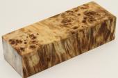 Bloc pour la coutellerie, Loupe de Peuplier stabilis naturel, ref:BLpPEs71302na