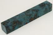 Carrelet  stylo, Loupe de Peuplier stabilise bleue, ref:SLpPEs71374b