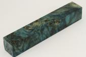Carrelet  stylo, Loupe de Peuplier stabilise bleue, ref:SLpPEs71378b