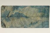 Plaquettes pour la coutellerie, Peuplier ondé stabilisé bleu, ref:PLpPEs71424b
