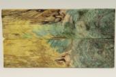 Plaquettes pour la coutellerie, Hêtre échauffé stabilisé multicolore, ref:PHs71427mu