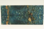 Plaquettes pour la coutellerie, Loupe d'Erable Ngundo stabilis bleu, ref:PLpErs71435b