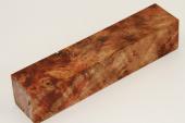 Carrelet  stylo, Loupe de Peuplier stabilise marron, ref:SLpPEs71572ma