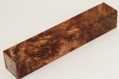 Carrelet  stylo, Loupe de Peuplier stabilise marron, ref:SLpPEs71578ma