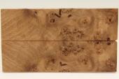 Plaquettes pour la coutellerie, loupe de Htre stabilise naturelle, ref:PHs71692na
