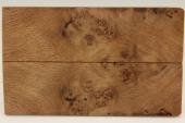 Plaquettes pour la coutellerie, loupe de Htre stabilise naturelle, ref:PHs71695na