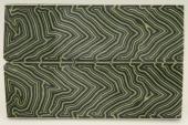 Plaquettes de Micarta Prmium, motif Labyrinthe, ref:PMicLa71760