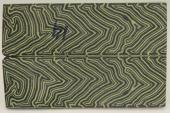 Plaquettes de Micarta Prémium, motif Labyrinthe, ref:PMicLa71760
