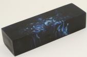 Bloc pour la coutellerie, rsine bleue, ref:BRR71767