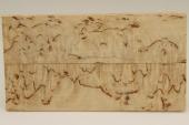 Plaquettes pour la coutellerie, Bouleau madré, ref:PBM71860