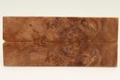 Plaquettes pour la coutellerie, Loupe d'Aulne stabilise naturelle, ref:PLpAuls71883na