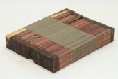 Destockage, plaquettes en lot de 10, Bois de violette, ref:DPBV--0