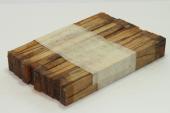 Destockage, plaquettes en lot de 10, Bois serpent, ref:DPBS--0