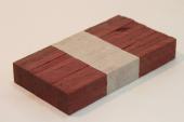 Destockage, plaquettes en lot de 10, Amarante, ref:DPAma--0