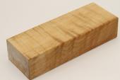 Bloc pour la coutellerie, Erable sycomore ond stabilis naturel, ref:BESOs72187na